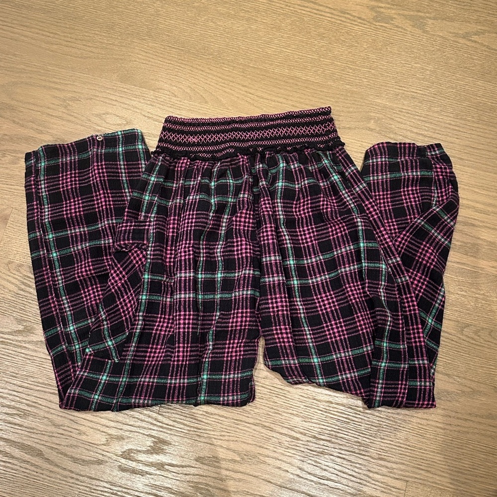 Free People Flannel Pajama Pants